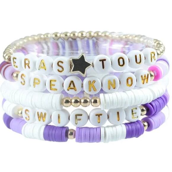 Taylor Swift Eras Tour Speak Now Friendship Bracelets - Picture 1 of 9